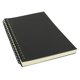 thumbnail image 2 of 2X Retro Cuaderno de Bocetos de Kraft Coil Cuaderno En Blanco Cuaderno Papelería Escolar Blanco Y Negro, 2 of 4