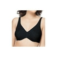 thumbnail image 1 of Wacoal Halo Lace Bra, 32DDD, Black, 1 of 4