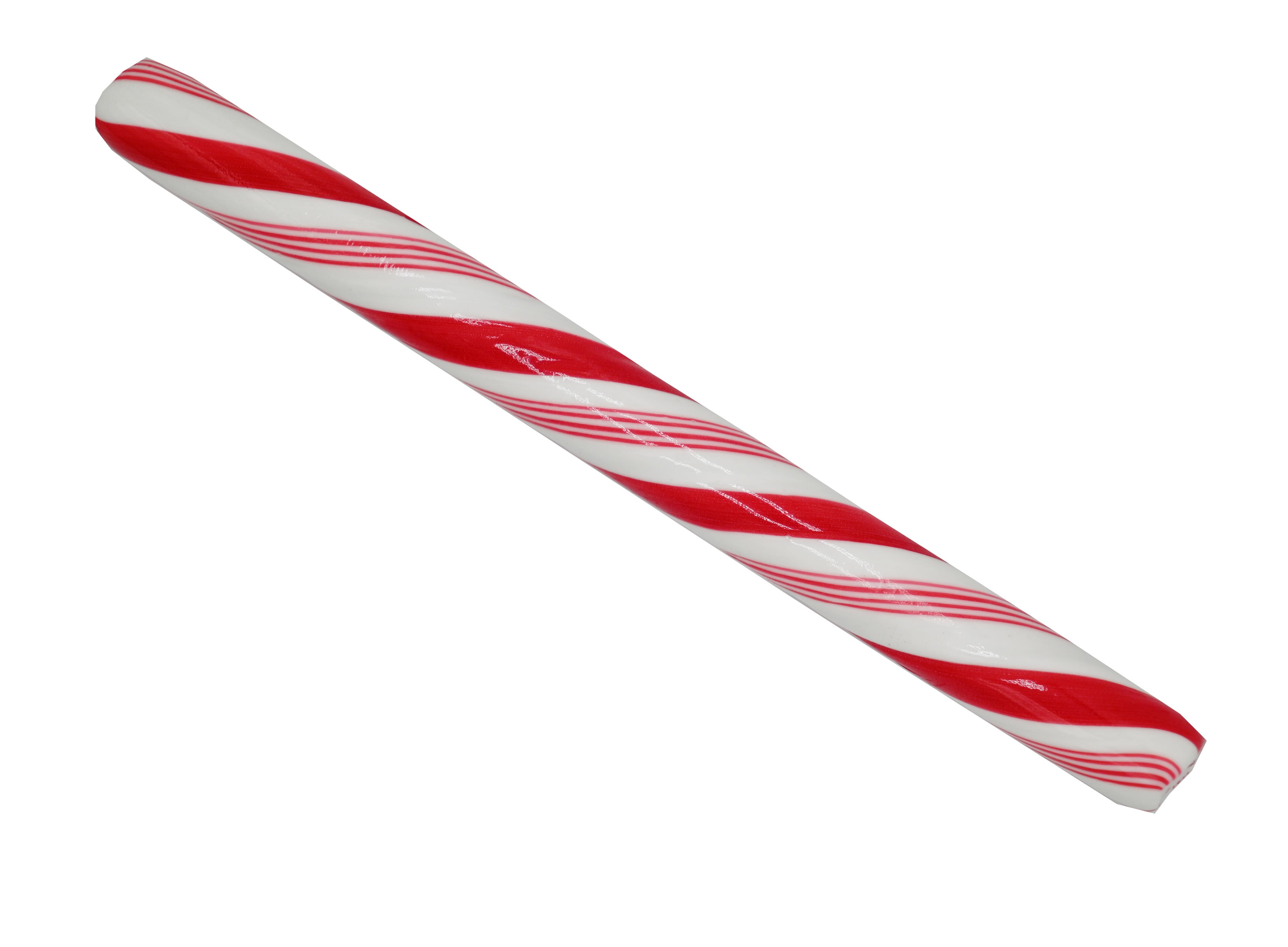 (3 pack) Atkinson Candy, Gluten Free, Dye Free, Red and White Holiday Peppermint Stick, 1 Count