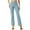 *Light Blue, variant on Womens High Waist Yoga Pants,Casual Slim Pantalones,Stretch Work Pants Navy,Womens Plus M