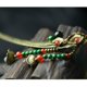 thumbnail image 3 of chino Palillo para el cabello Joyas para el cabello Jade con Colco Hair Stick, 3 of 7