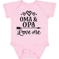 thumbnail image 3 of Inktastic My Oma Opa Love Me Grandkids Boys or Girls Baby Bodysuit, 3 of 5