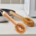 thumbnail image 1 of Pincel de Cocina de Corto, Cepillo Ergonímico Fácil de Limpiar y Limpija de Sartén para utensilios de cocina de acero inoxidable, 1 of 7