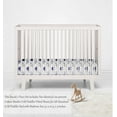 Bacati Elephants Crib/Toddler Bed Fitted Sheets 100 Cotton Muslin 2