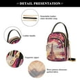 thumbnail image 5 of DIXRUYEE Cross Body Shoulder Handbags Bags Fashion Autumn Arches Of Paris Pattern, 5 of 7