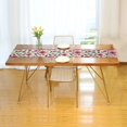 thumbnail image 3 of Yayeee Table Runner 70 inches Long Home Kitchen Dinning Party Decoration, Pink Flowers, 3 of 7
