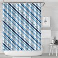 thumbnail image 2 of Bohemian Shower Curtain for Bathroom 72x84 Inches, Quick-Dry Polyester with Plastic Hooks, Ethnic Tribal Pattern and Rustic Earth Tone Aesthetic, 2 of 5