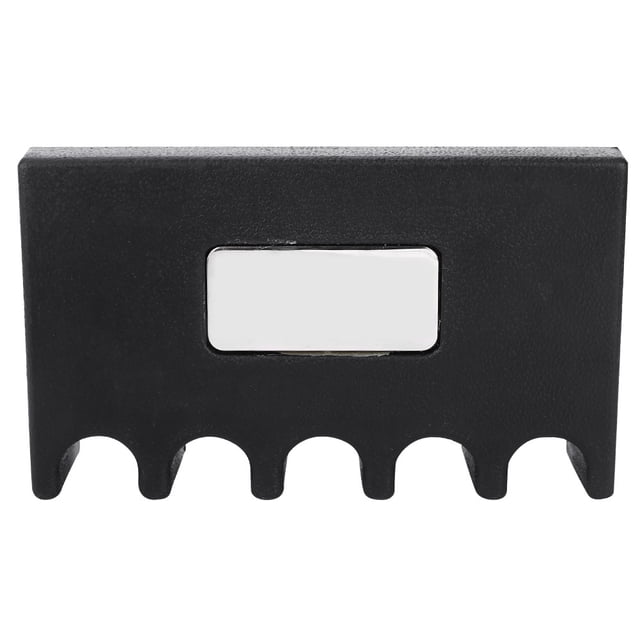 5 Cues Billard Cue Rack, Support de Queue de Colle Dure avec Sac de PE Portable et Durable Facile à Installer et à Utiliser Noir