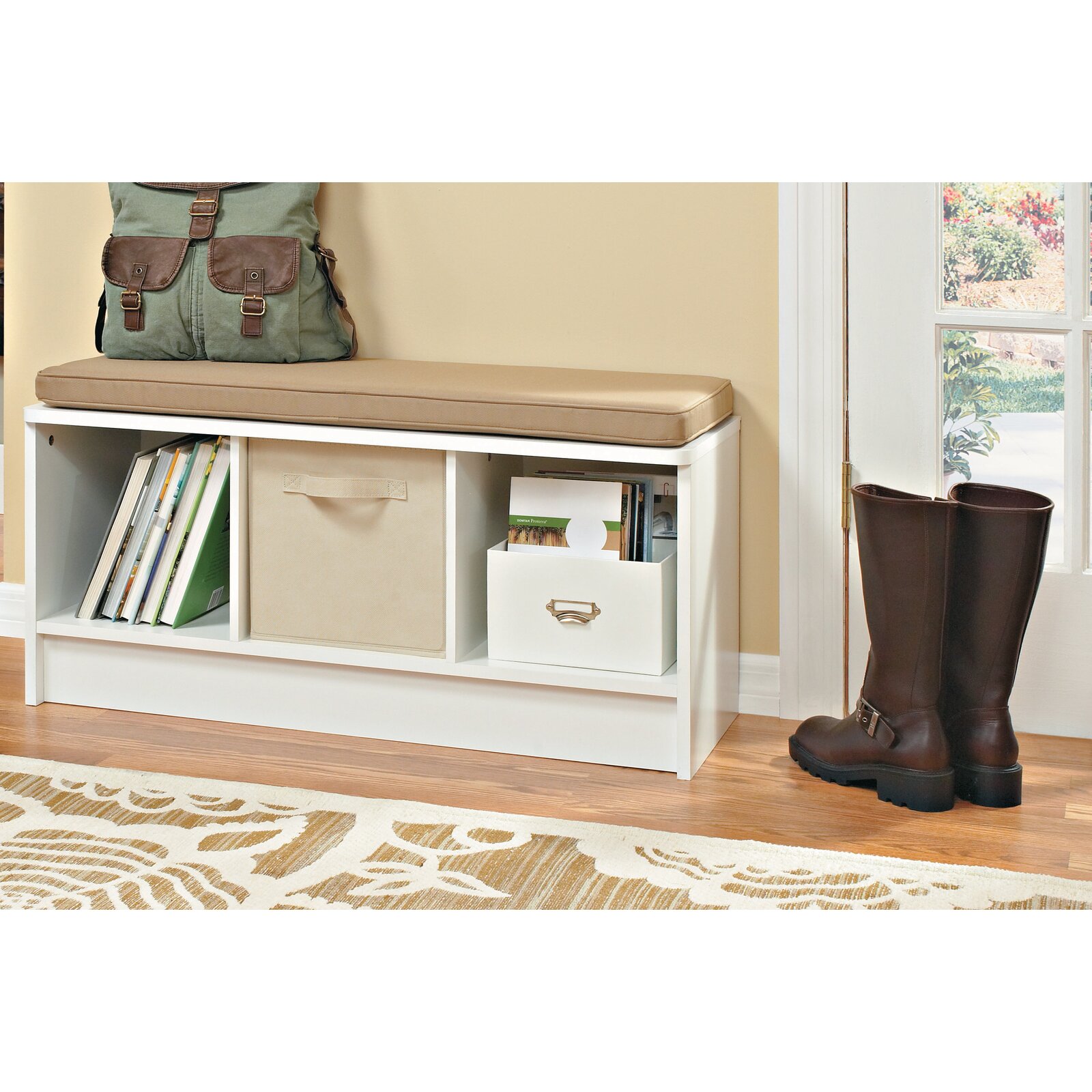Cubeicals 3 Pair Shoe Storage Bench Number of Shelves 3 Avoid Power Tools Yes Walmart