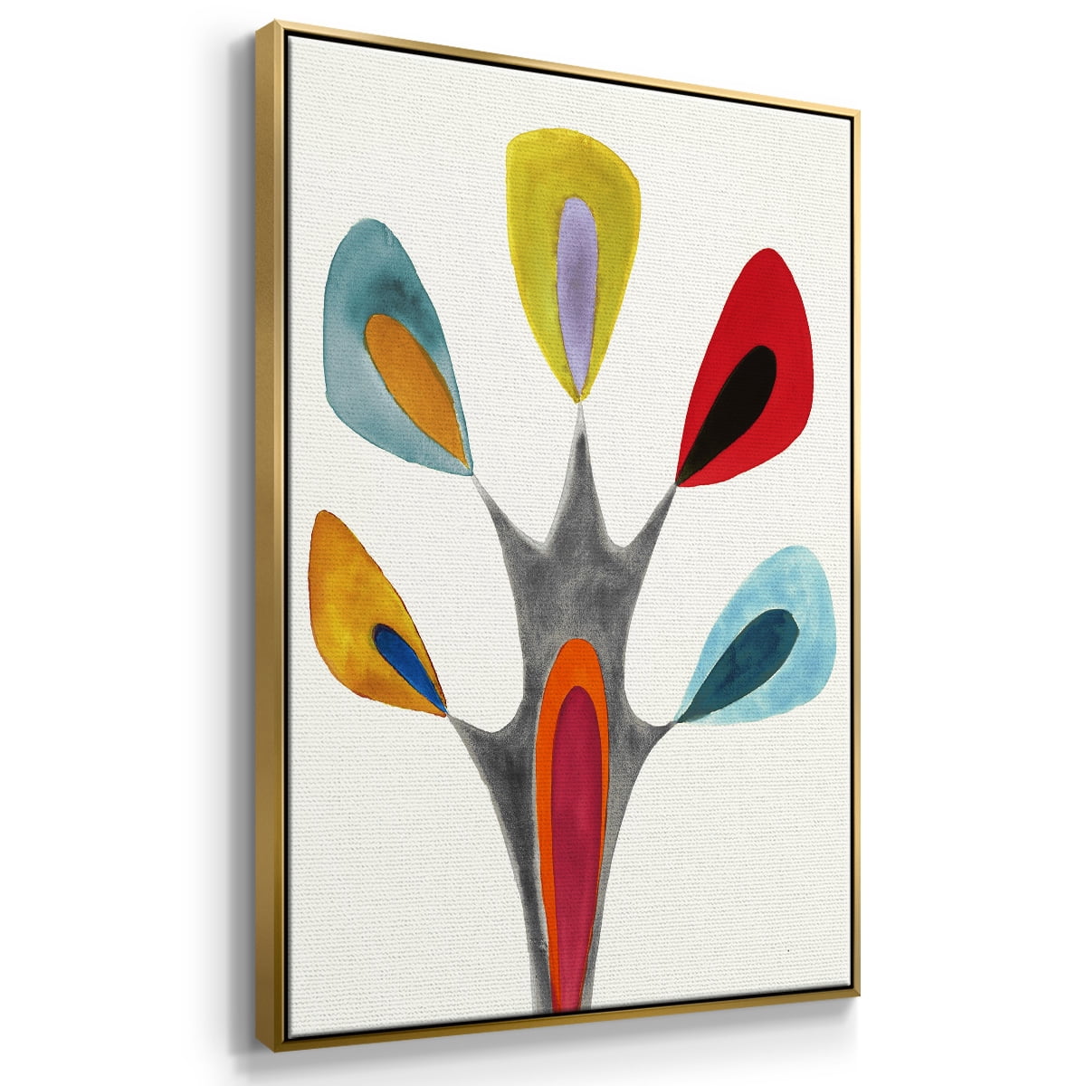 Magic Tricks II Framed Premium Gallery Wrapped Canvas - Ready to Hang - 25 x 37 - Gold Floating Frame