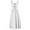 White, variant on Alkepwun Women Renaissance Dress Lace-Up Sleeveless High Waistline Ball Gown Solid Color Strapless Cottagecore Court Dress