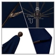 thumbnail image 2 of California Umbrella ALTO908117-SA39 Parasol Rond de 9 Pi en Aluminium et Fibre de Verre, Ouverture par Pression et Mât Bronze - Pacifica Bleu Marine, 2 of 4
