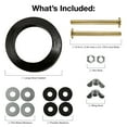 thumbnail image 2 of Hyper Tough Toilet Tank to Bowl Bolt and Gasket Kit, 2 of 9