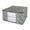 Gray, variant on Wardrobe Storage Bag Cotton Quilt Clothes Organizer Folding Storage Box with Double Zipper Reinforced Handles for Moving Dorm and Home Storage