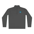 thumbnail image 2 of Yin-Yang - Blue - Unisex Quarter-Zip Pullover, 2 of 4