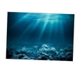 thumbnail image 1 of 2xAquarium 3D Etiqueta de Fondo Pecera Decoración de Pared Pintura PVC L Salvador Vinilo decorativo pecera, 1 of 6