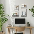thumbnail image 6 of Hanobe Rustic Floating Shelves for Wall - Wood Wall Shelves for Farmhouse Decor - Distressed Decorative Small Shelf Storage for Bedroom Living Room(Set of 4), 6 of 8