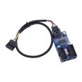 thumbnail image 2 of 9Pin USB Splitter USB Motherboard Header Extension Connector, Multiple Port Splitter for Enhanced Computer Functionality, 2 of 11