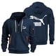 thumbnail image 5 of Sudadera con capucha para hombre, sudadera con cremallera, bolsillo con cremallera, estampado de lunares, para deportes, exteriores, informal, para uso diario, sudaderas ajustadas, 5 of 5