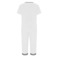 thumbnail image 7 of Maplenight Women's 2 Piece Pajama Set Color Block Pjs Sets V Neck Tops Capri Pants Two Piece Lounge Set Soft Sleepwear Loungewear, 7 of 7