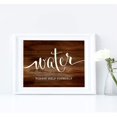thumbnail image 4 of Water Rustic Wood Wedding Party Signs, 4 of 8