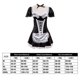 thumbnail image 5 of Minnieouse Traje de sirvienta femenina Sexy disfraces de Cosplay japoneses vestido lindo ropa de juego de rol media vestir ropa rendimiento Disfraces de disfraces SG, 5 of 6