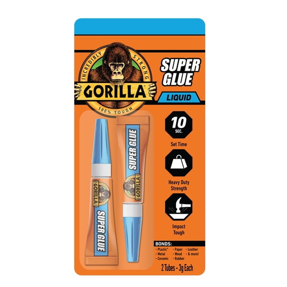 Gorilla Super Glue 2-3g Tubes