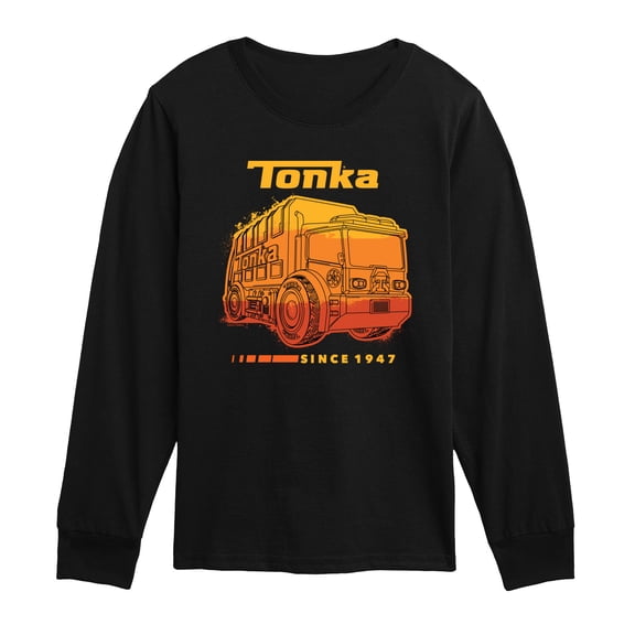 Tonka - Tonka Truck - Toddler Boys Long Sleeve Graphic T-Shirt
