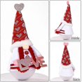 thumbnail image 5 of Valentines Day Decor 2pcs Tumbler Shape Valentines Gnomes Plush Elf Dwarf, 5 of 5