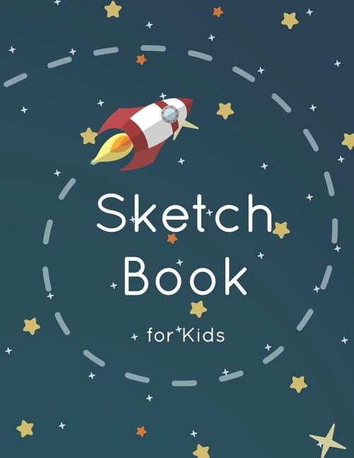 Sketch Book for Kids Blank Drawing Book Paper Sketching, Blank Paper