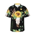 thumbnail image 1 of Balery Camisas hawaianas de manga corta para hombre, camisas playeras de corte holgado, camisas de vacaciones con botones,Medium, 1 of 7