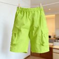 thumbnail image 7 of Mifsaly Girls Cargo Shorts Lightweight Casual Athletic Shorts with Multi Pockets Quick Dry Active Summer Bottoms for Youth Outdoor Hiking Play, 7 of 7
