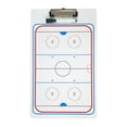 thumbnail image 3 of Tablero de entrenamiento de Hockey sobre hielo, marcador para entrenadores, pizarra blanca, tablero táctico regrabable suave, tablero de práctica de, 3 of 8