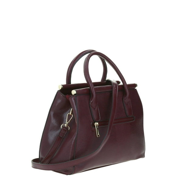 Bolso de dama Satchel Mediano GORETT Tinto CALUN GORETT GF22057 M Walmart en linea