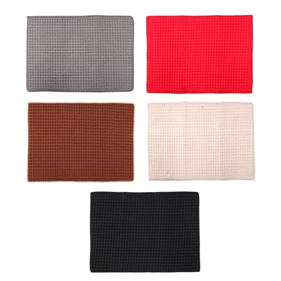 Milue Dishes Cleaning Cloth Drying Mats Kitchen Sink Drainer Tableware Towels