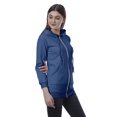thumbnail image 5 of Moomaya Womens Zip Up Hoodie Full Sleeves Top w/ Pockets Casual Hoodies, 5 of 9