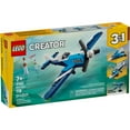 thumbnail image 3 of LEGO Creator 3in1 Aircraft Race Plane Toys - Building Toys W/ 3 Building Options, Airplane, Fighter Jet, or Helicopter - Gift Ideas for Kids, Boys & Girls, Ages 7+ - 31160, 3 of 8