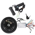 thumbnail image 2 of Accesorio de motor de cubo sin escobillas de rueda de 48 V y 350 W para kit de conversión de scooter eléctrico de 8 pulgadas, 2 of 14