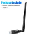 thumbnail image 4 of LEEYNEER USB WiFi Adapter   1200Mbps Dual Band Wireless Network Adapter with High Gain 5dBi Antenna Compatible with Windows Mac Linux, 4 of 7