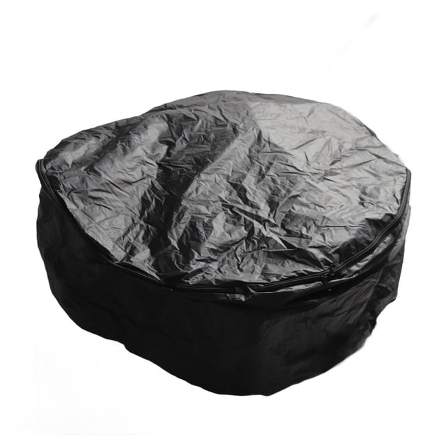Funda universal para neumáticos, impermeable, multifuncional, para autocaravanas, barcos, remolques, caravanas, jeeps y camiones, color negro, talla L
