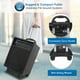 thumbnail image 3 of Sistema PA inalámbrico portátil Pyle, 400 W, compatible con Bluetooth, batería recargable, funciona con batería exterior, altavoz estéreo con asa, ruedas 1/4 a AUX, cable RCA (PWMA230BT), 3 of 7