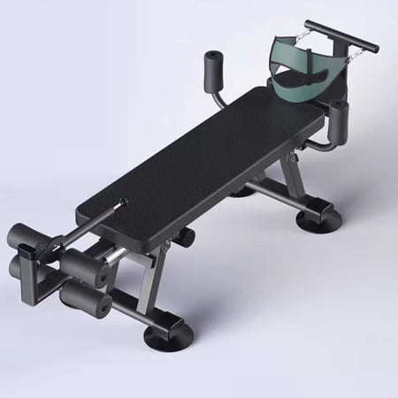 Electric Lumbar Traction Bed, Back Stretcher for Lower Back and Neck Decompression, Portable Inversion Tables Traction Device, Stretch Machine Full Body