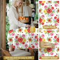 thumbnail image 5 of Pioneer Flower Floral Print Pattern Round Tablecloth 60 X 60 Inch, Wrinkle Resistant Wipeable Table Cloth for Kitchen Dining Picnic Patio Party, 5 of 6