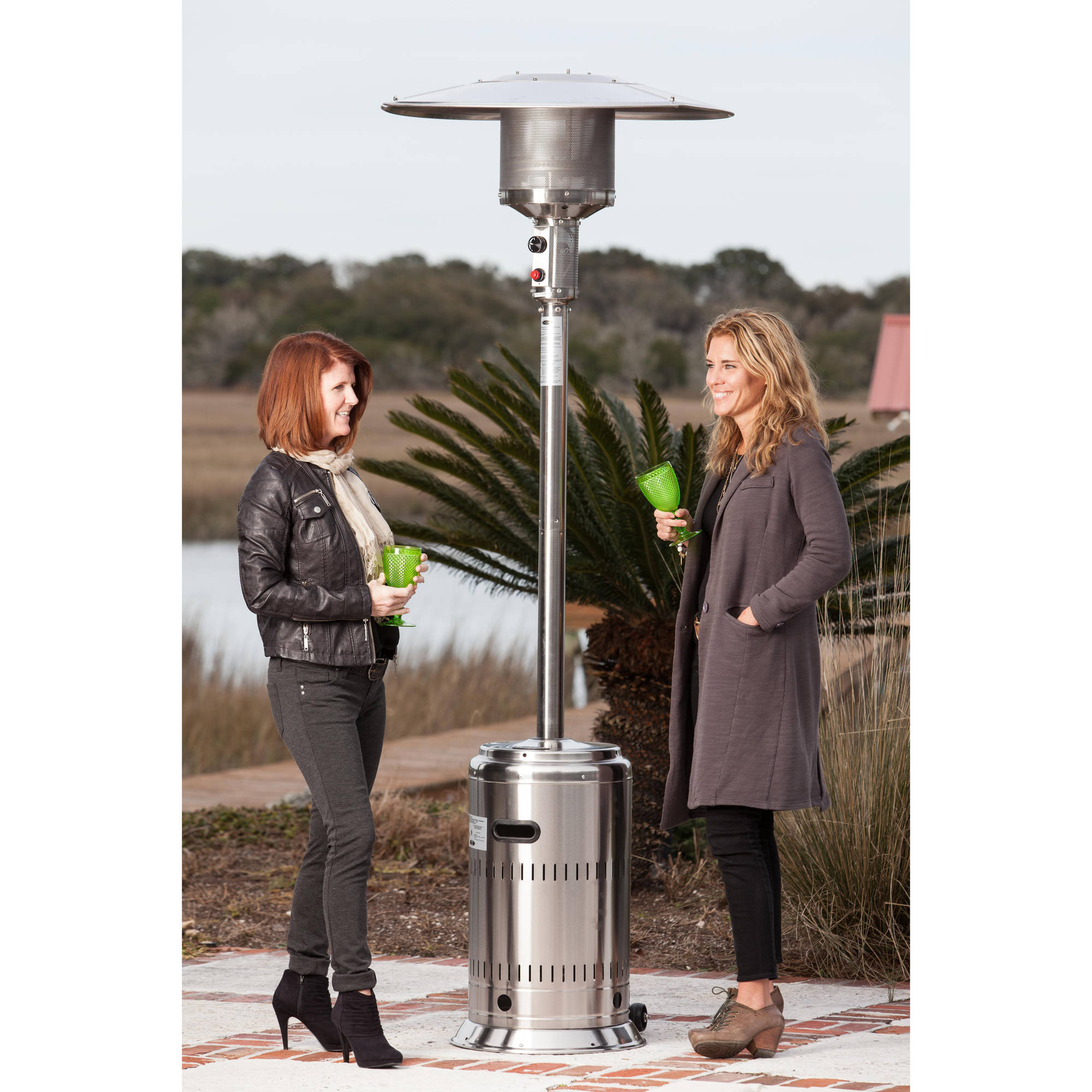 Fire Sense Stainless Steel Commercial Patio Heater - image 3 of 8