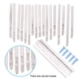 thumbnail image 4 of 17 notas Piano de pulgar Kalimba juego de llaves de acero inoxidable instrumento Musical piezas de repuesto DIY, 4 of 10