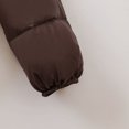 thumbnail image 5 of FYDUU Women's Winter Coats Warm Short Puffy Coat Lightweight Thermal Insulated Jacket With Stand Collar Quilted Jackets Casual Outerwear Casual Outerwear, 5 of 8