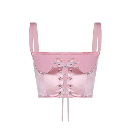 

Amuver Women Wide Waist Belt Solid Color High Waist Cross Tie-Up Wrapped Corset Elastic Wide Band for Dress