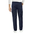 thumbnail image 2 of Men's Cotton Tactical Work Trousers Multi Pocket Military Army Cargo Pants (Navy, 38x30), 2 of 3