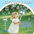 thumbnail image 3 of Bubble Machine SANGQAOFU - Soplador de burbujas con luces y música, 3 of 7