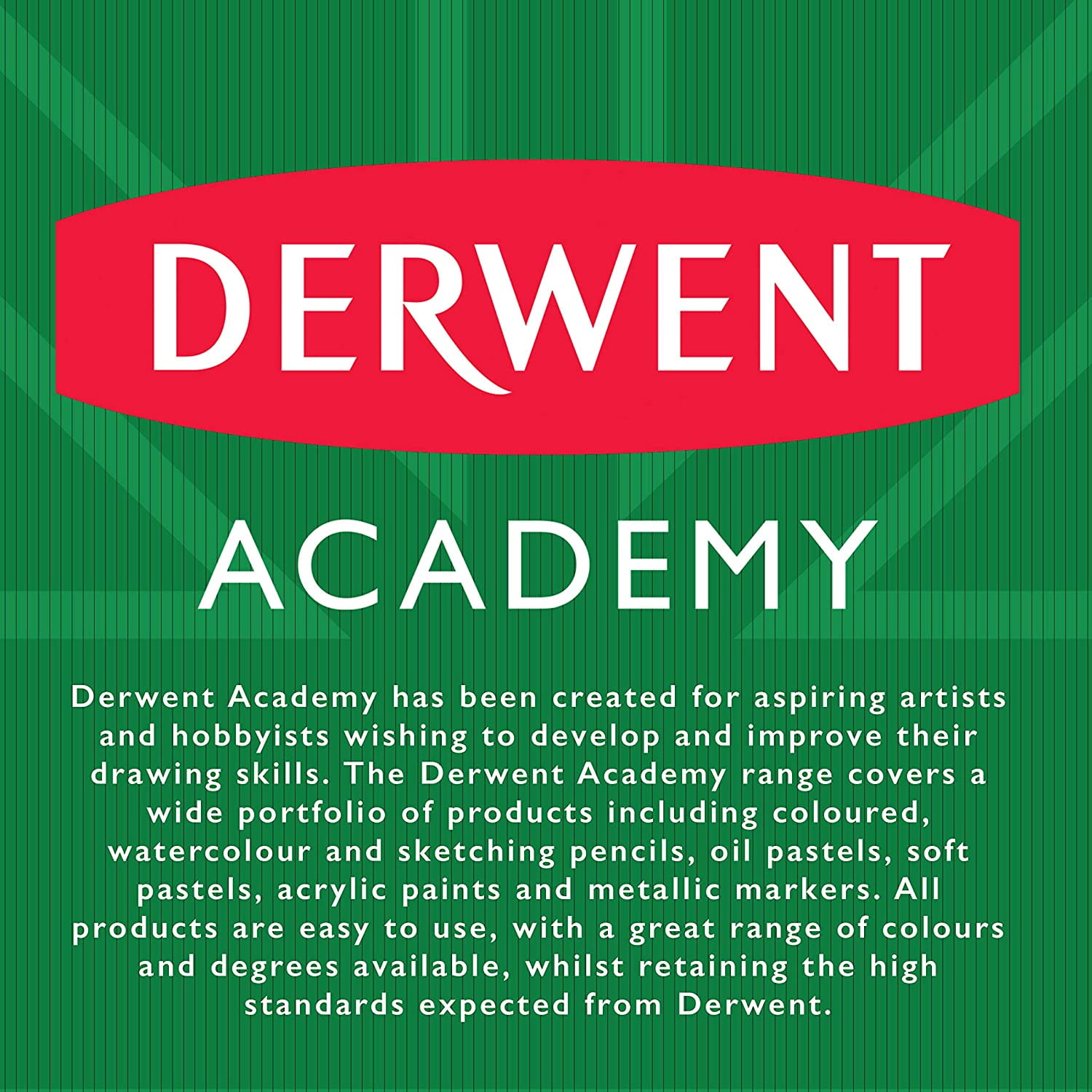 Derwent : Academy Watercolor : Tin Set of 24
